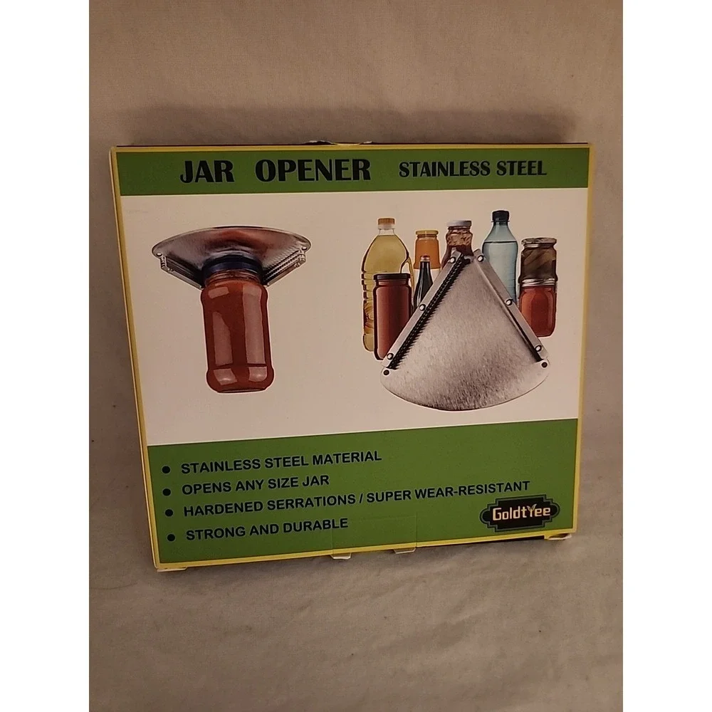 Goldtee Stainless Steel Under Counter  Jar Opener New In Box
